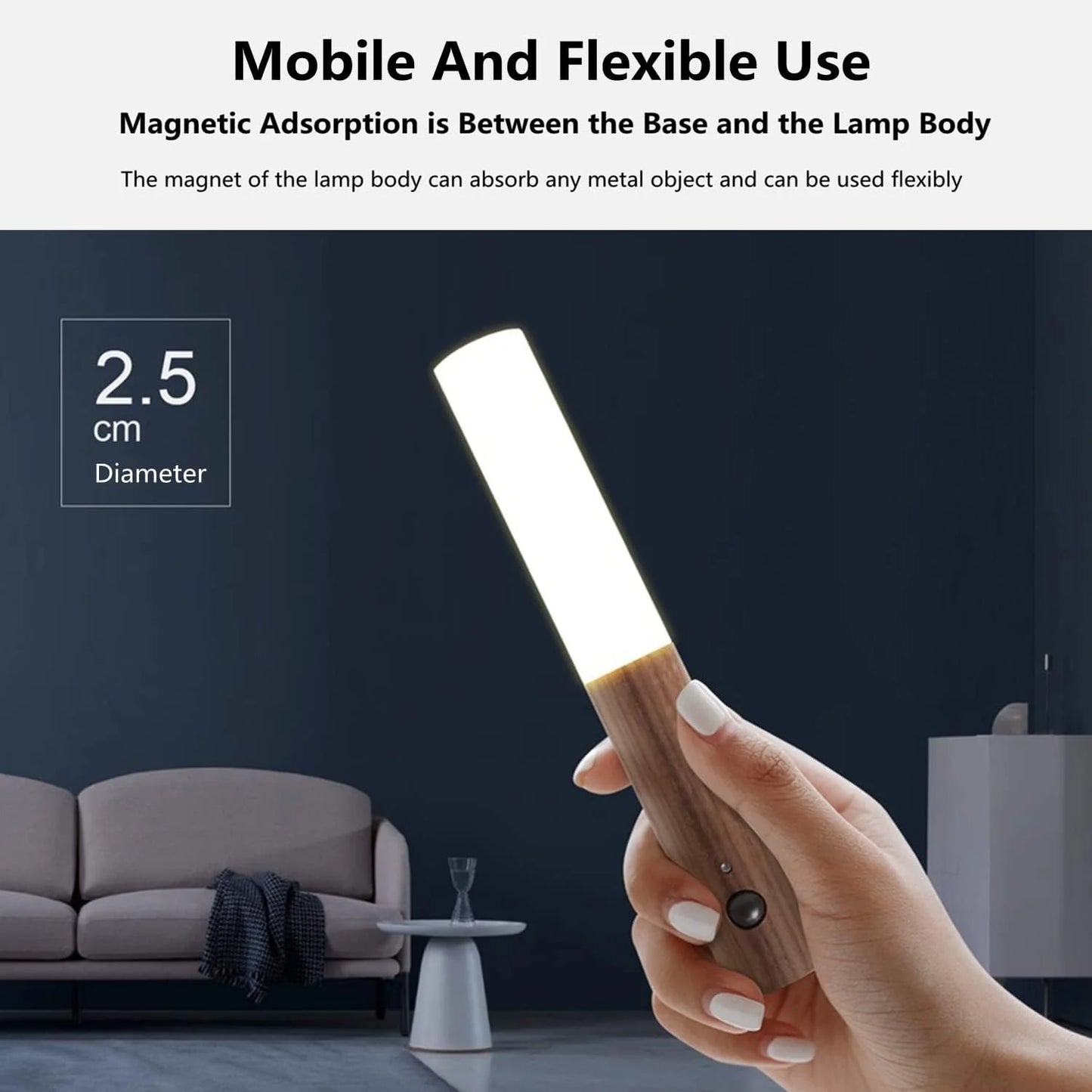 Magnetic Motion Sensor Lamp