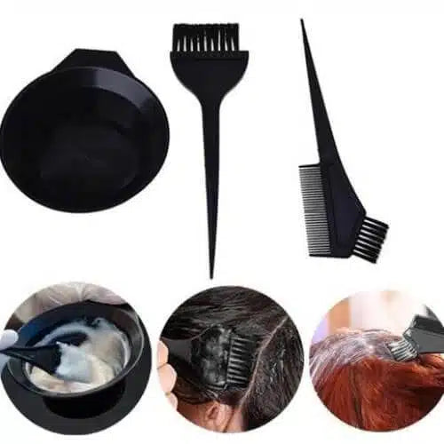 Hair Treatment Brush and Bowl Set