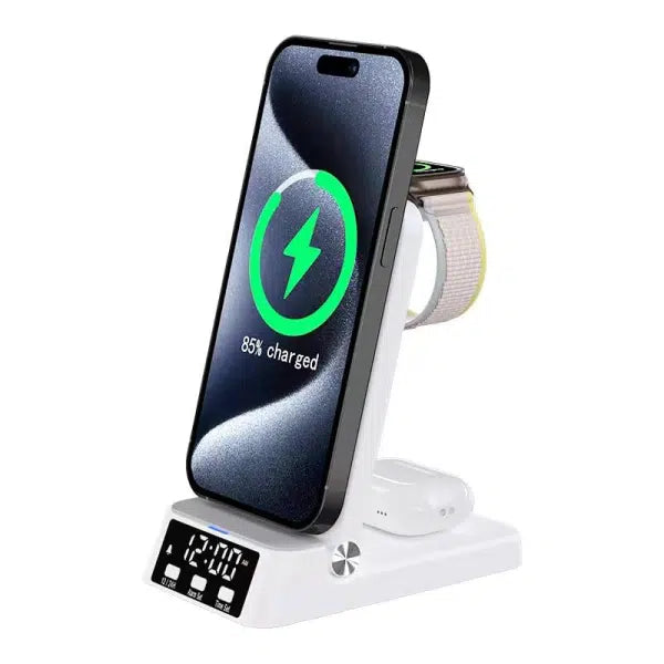 4 in 1 Smart Foldable Compact Wireless Charging Stand