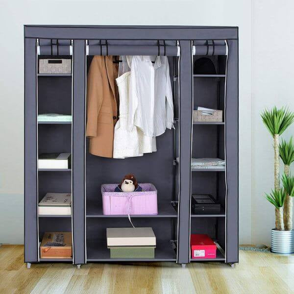 12 Compartment Fabric Wardrobe Organizer