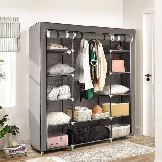 12 Compartment Fabric Wardrobe Organizer