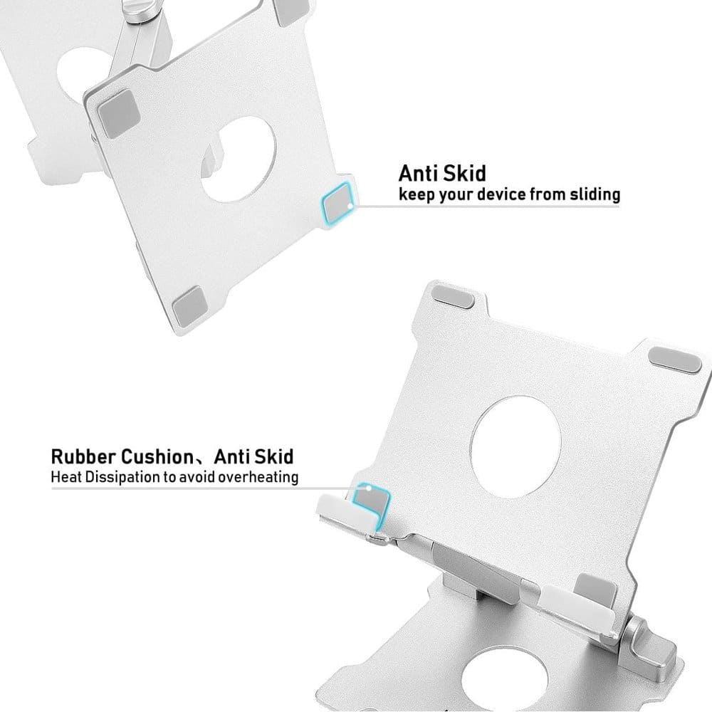 Adjustable Eye-level Aluminium Tablet Holder Stand – up to 15″