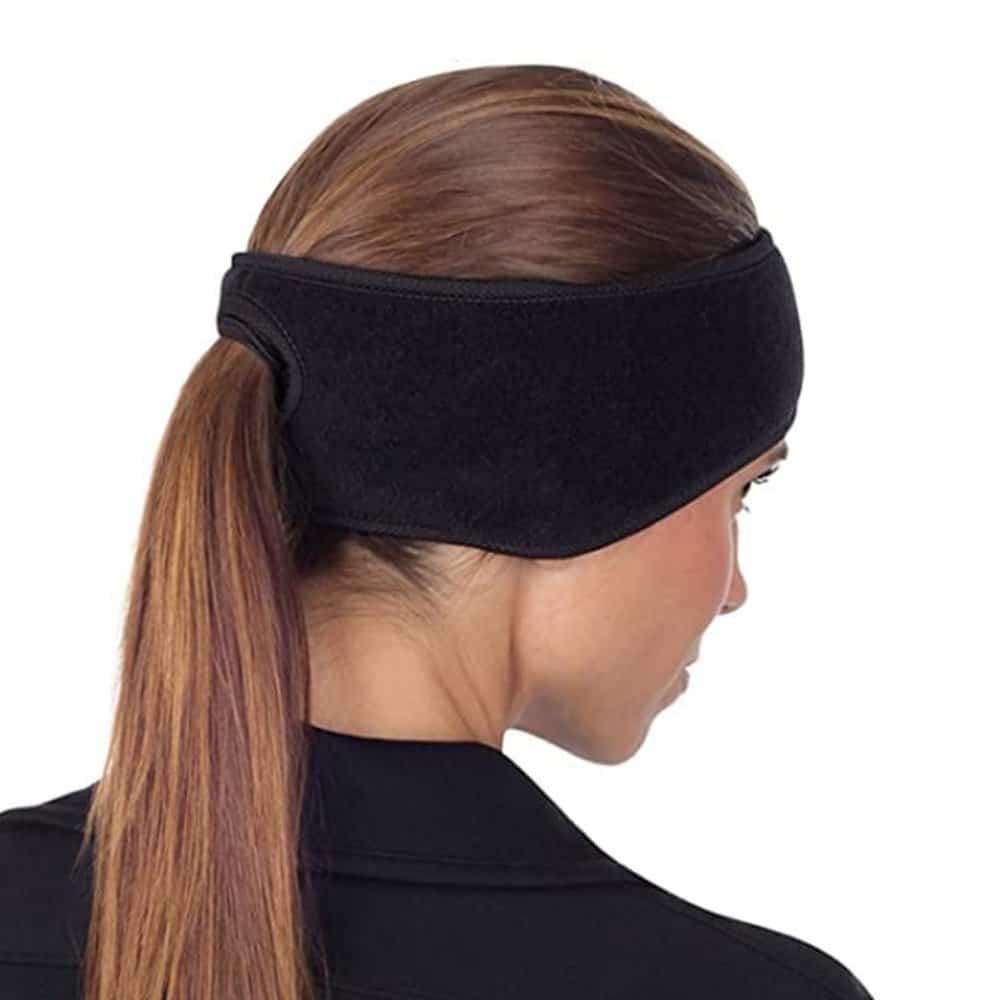 Women’s Running/Jogging Winter Fleece Ponytail Sport Headband/Ear Warmer