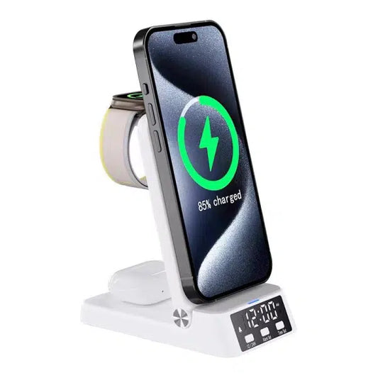 4 in 1 Smart Foldable Compact Wireless Charging Stand