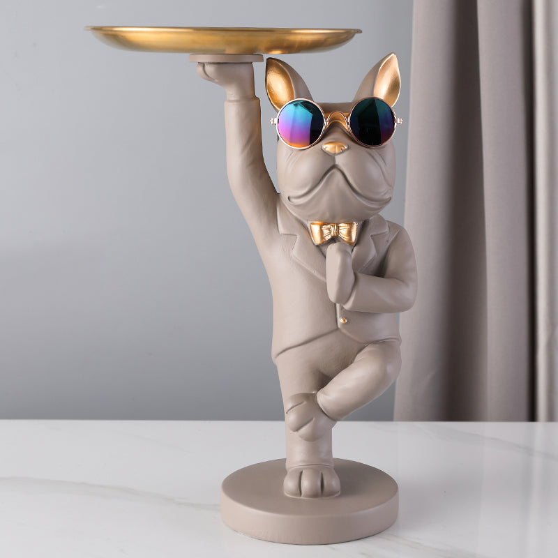 Kungfu Bulldog - Grey