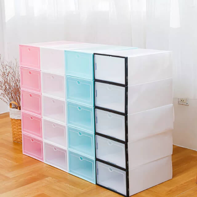 6 Piece Stackable Shoe Organizer