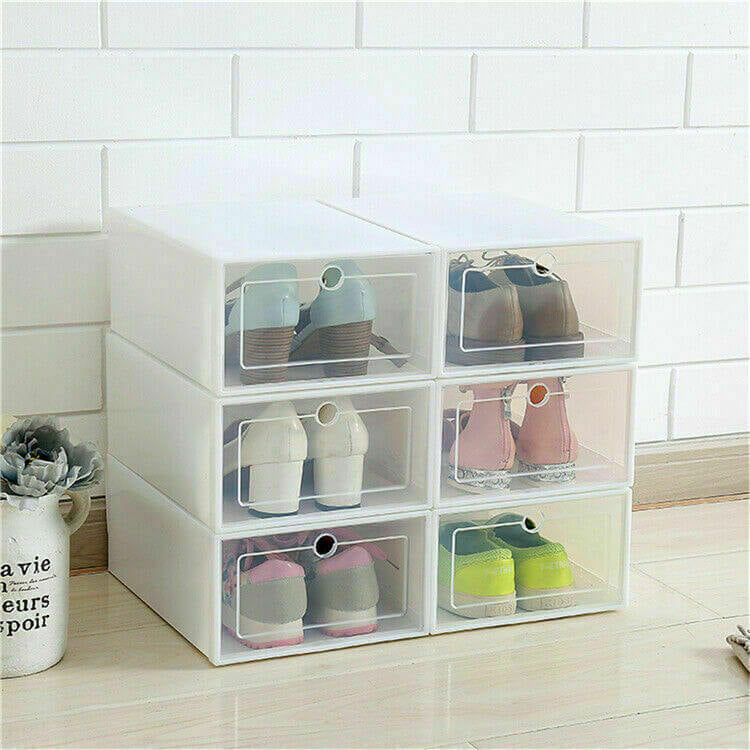 6 Piece Stackable Shoe Organizer