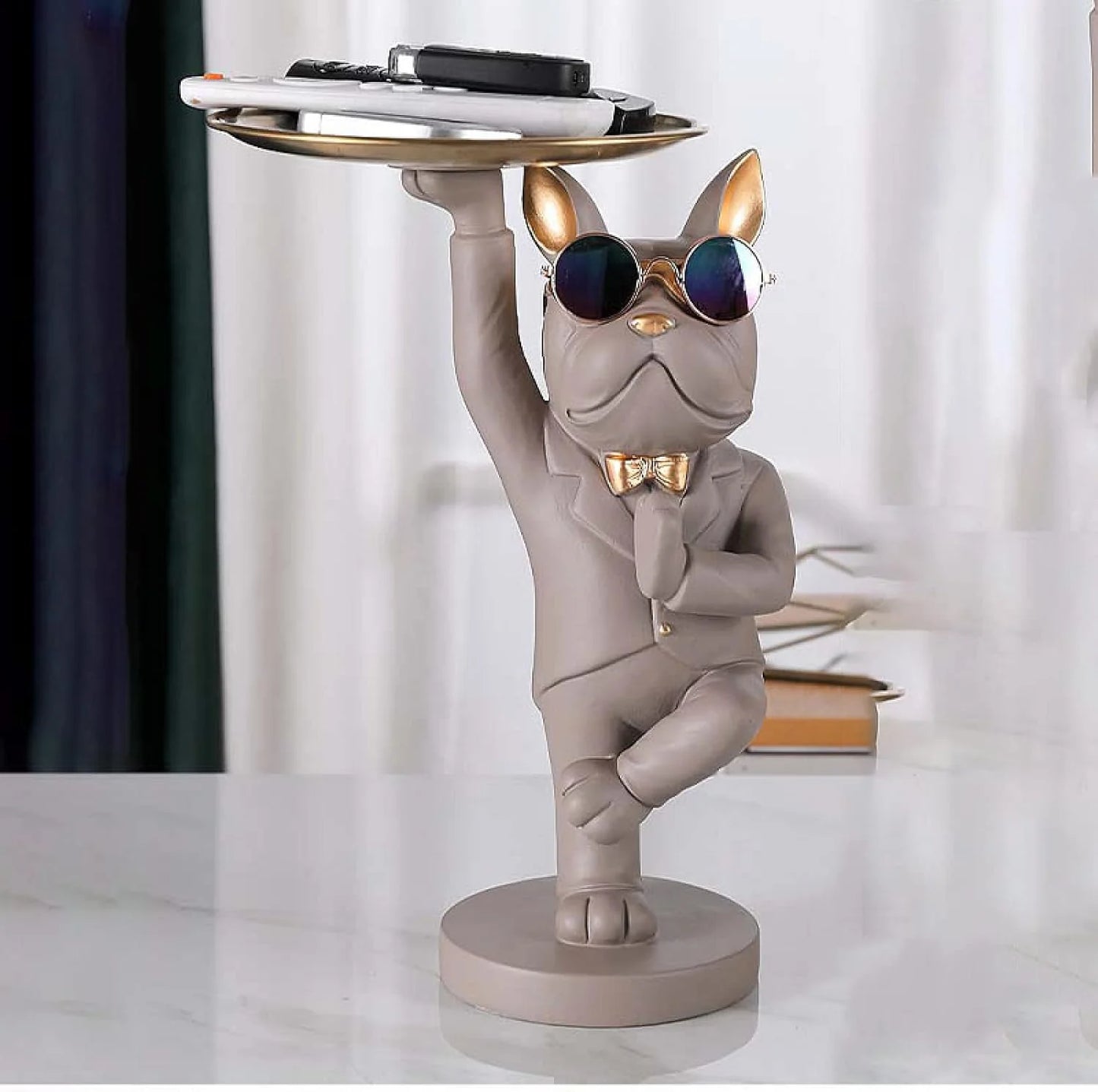 Kungfu Bulldog - Grey