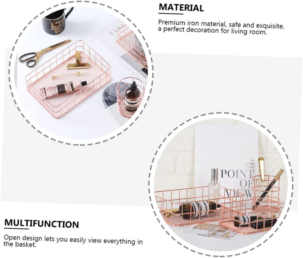 Basal Wire Rack - R.Gold Small