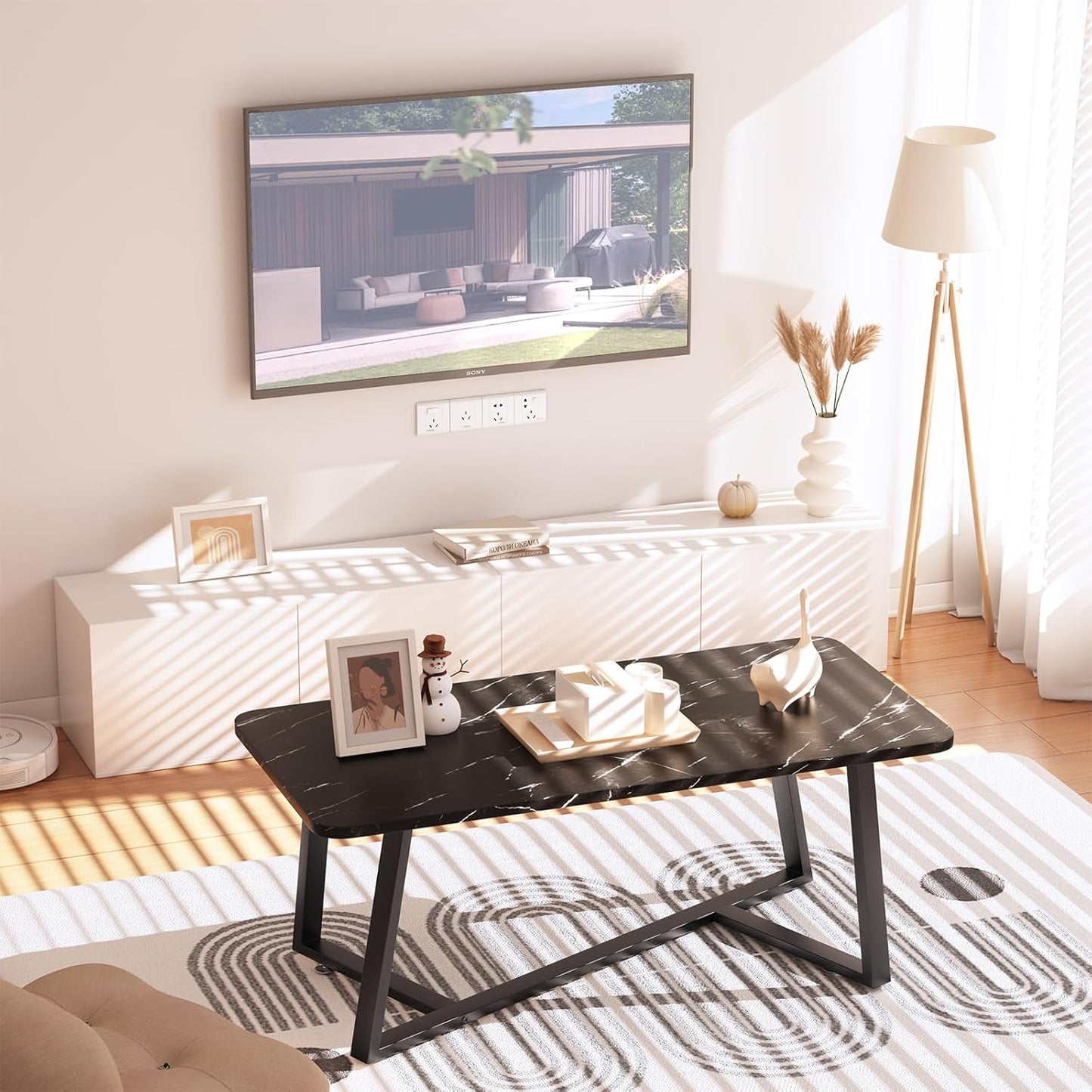 Harmony Coffee Table - Black - Finery