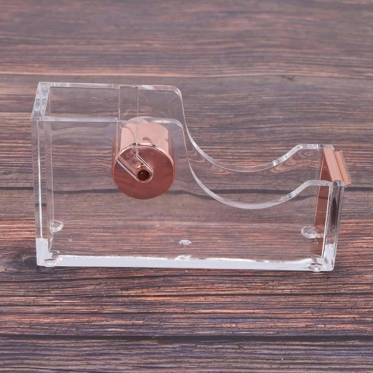 Acrylic Sellotape Holder - Rose Gold