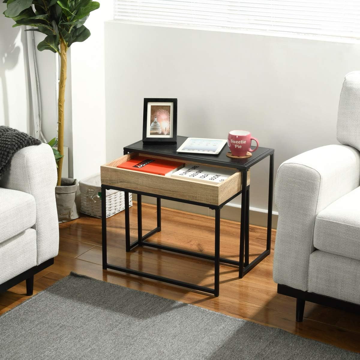 Anima Nesting Side Table - Finery