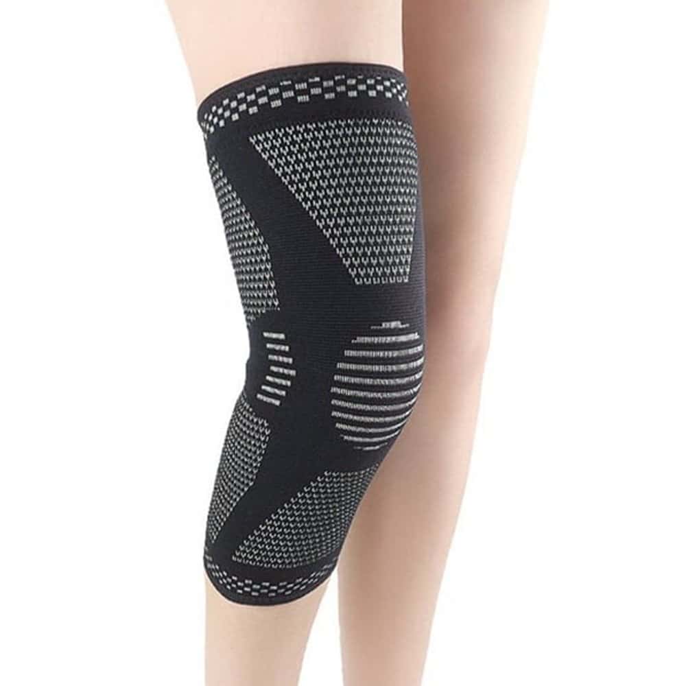 lastic Sports Running Gym Knee Compression Support Sleeve