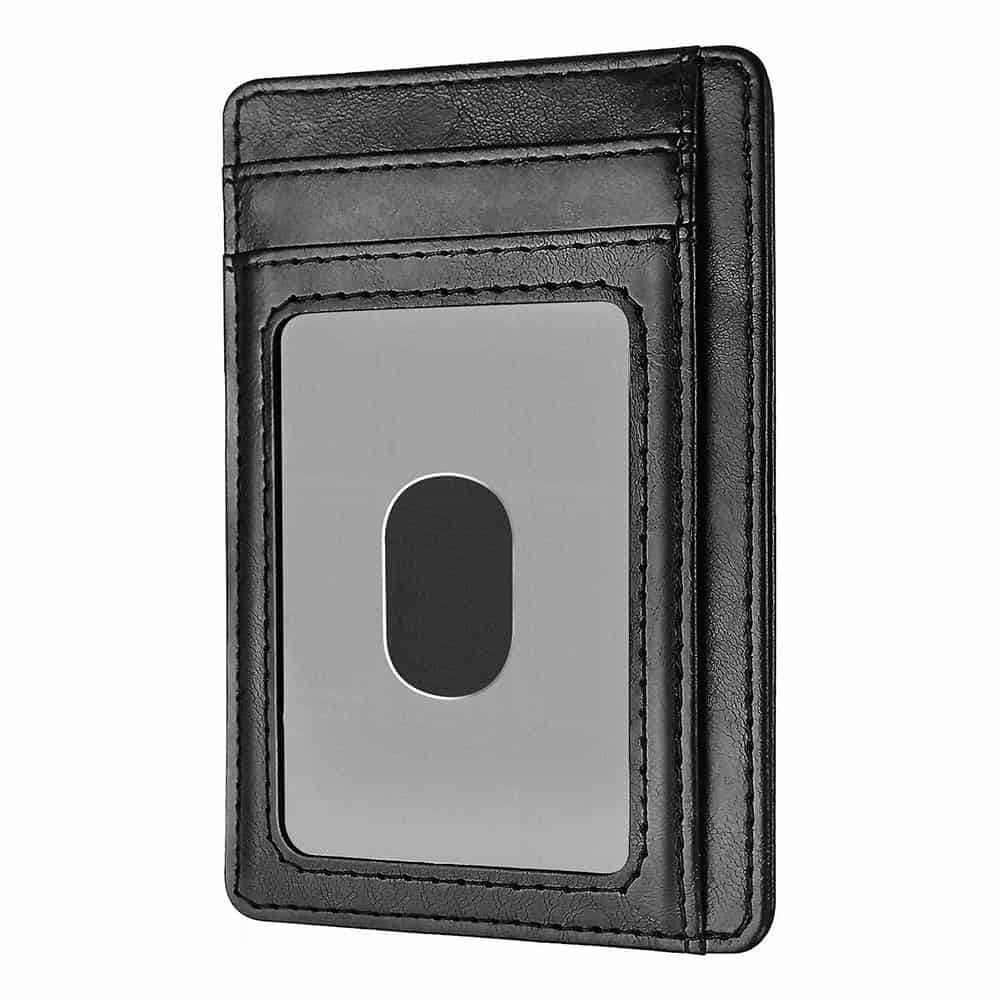 Minimalist Vegan Leather Card/Cash RFID Protection Holder/Wallet
