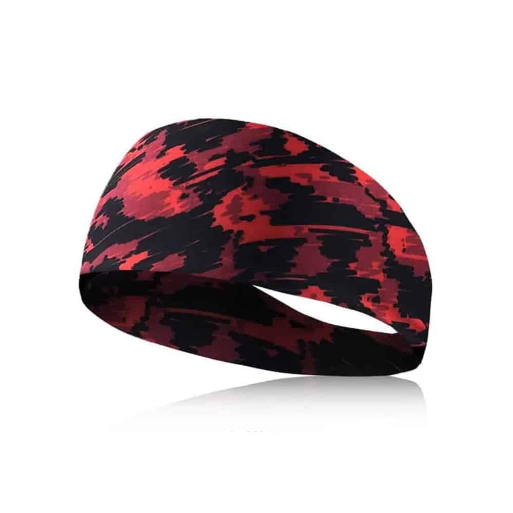 Yoga Running Sports Workout Camo Sweat Headband Buff