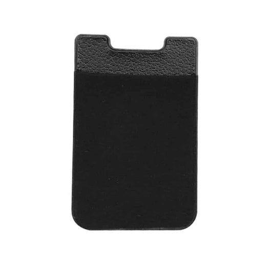 Adhesive RFID Blocking Lycra Wallet for iPhone/Smartphone- Black