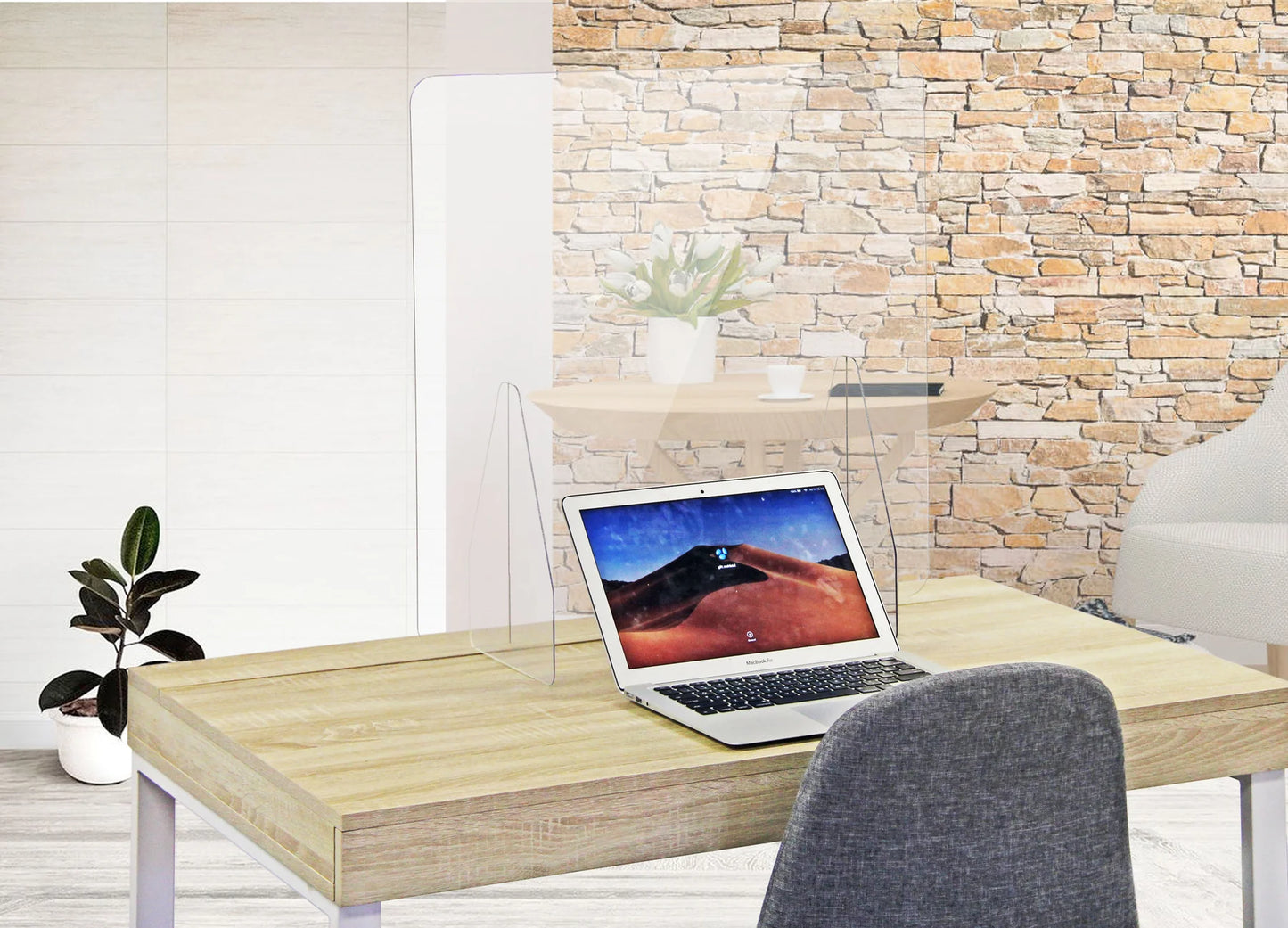 600mm X 450mm Perspex Protector Screen