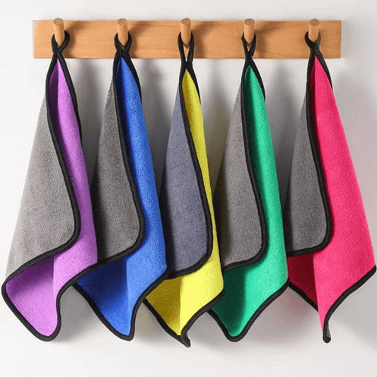 Double Sided Microfiber Cleaning Towel