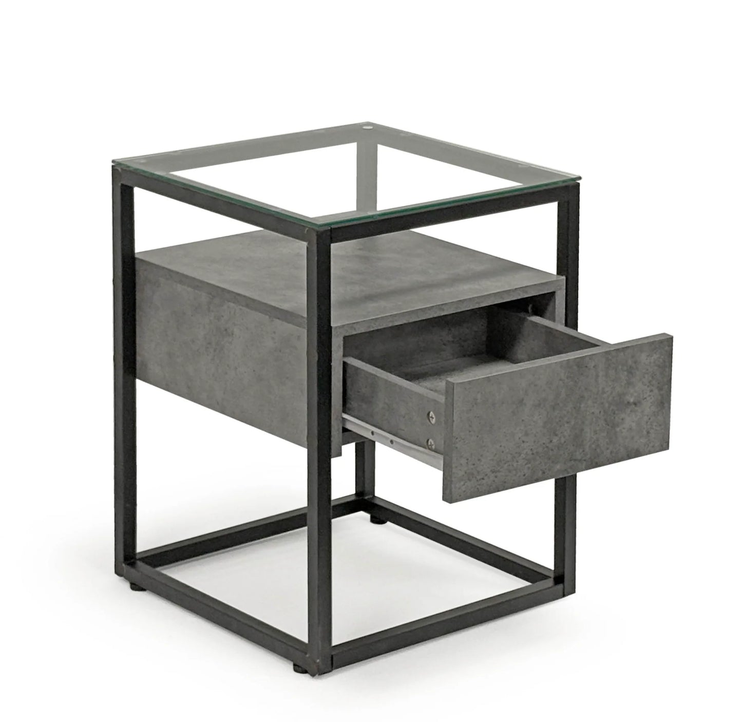 Fine Living Athens Side Table - Grey