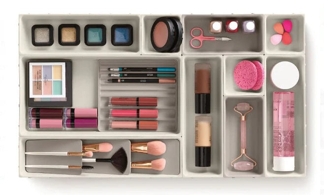 GlamStash Makeup Organizer Set - Fine Living