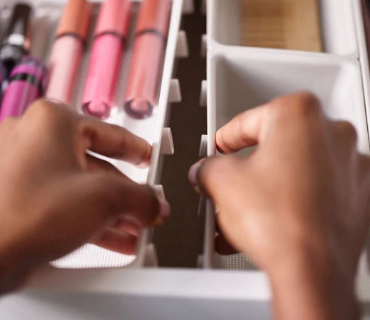 GlamStash Makeup Organizer Set - Fine Living