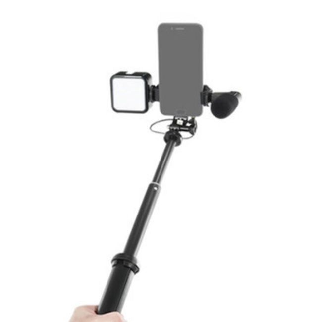 Stand Fill Light With Microphone Desktop Tripod Vlogging Kitipod Vlogging Kit