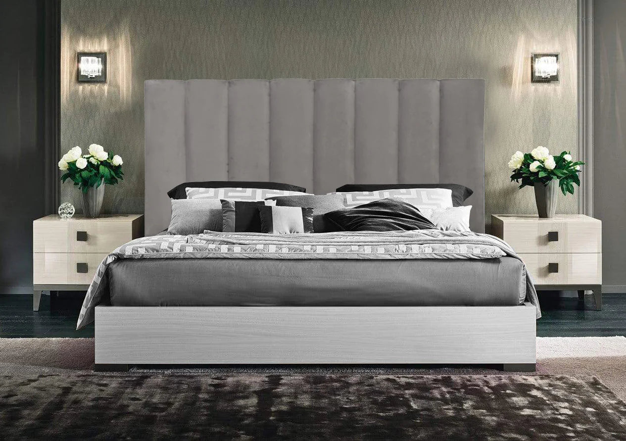 Obsidian Zenith Headboard - King - Grey