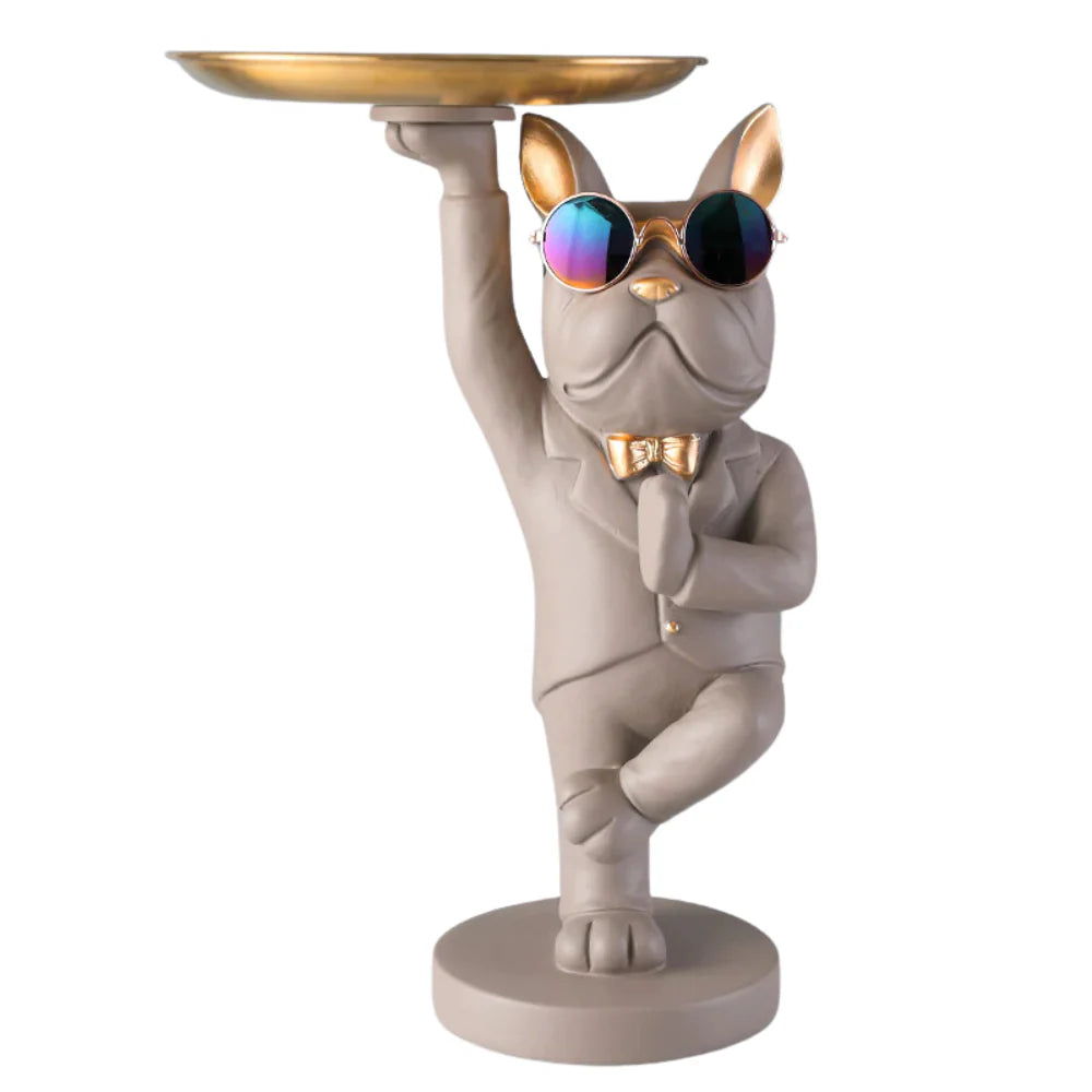 Kungfu Bulldog - Grey