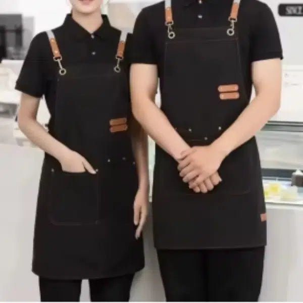 Waterproof Kitchen Apron with Pockets