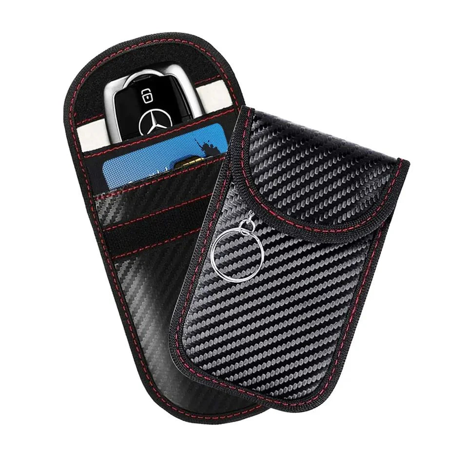 Car Key Pouch Bag with Key Ring and Hook