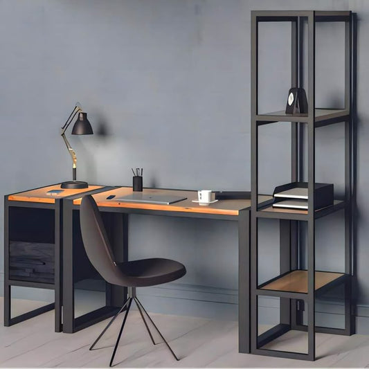 Dorian 3pc Office Desk - Fine Living