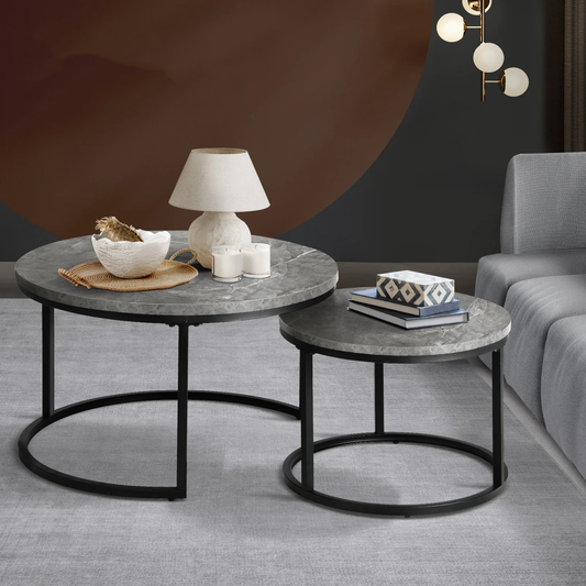 Eclipse Nesting Tables - Grey