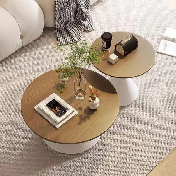 Forest Wood Coffee Table Set