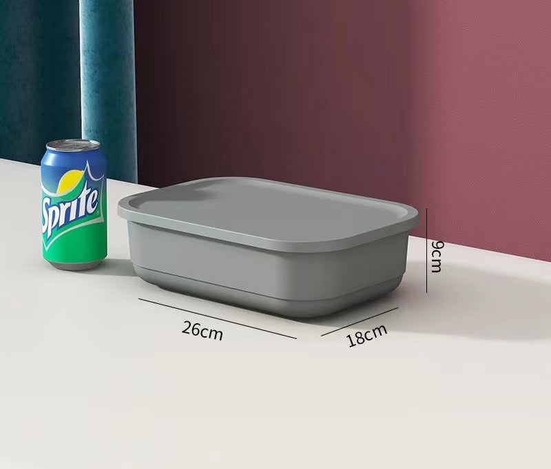 Beverly Storage Box - Grey - Small