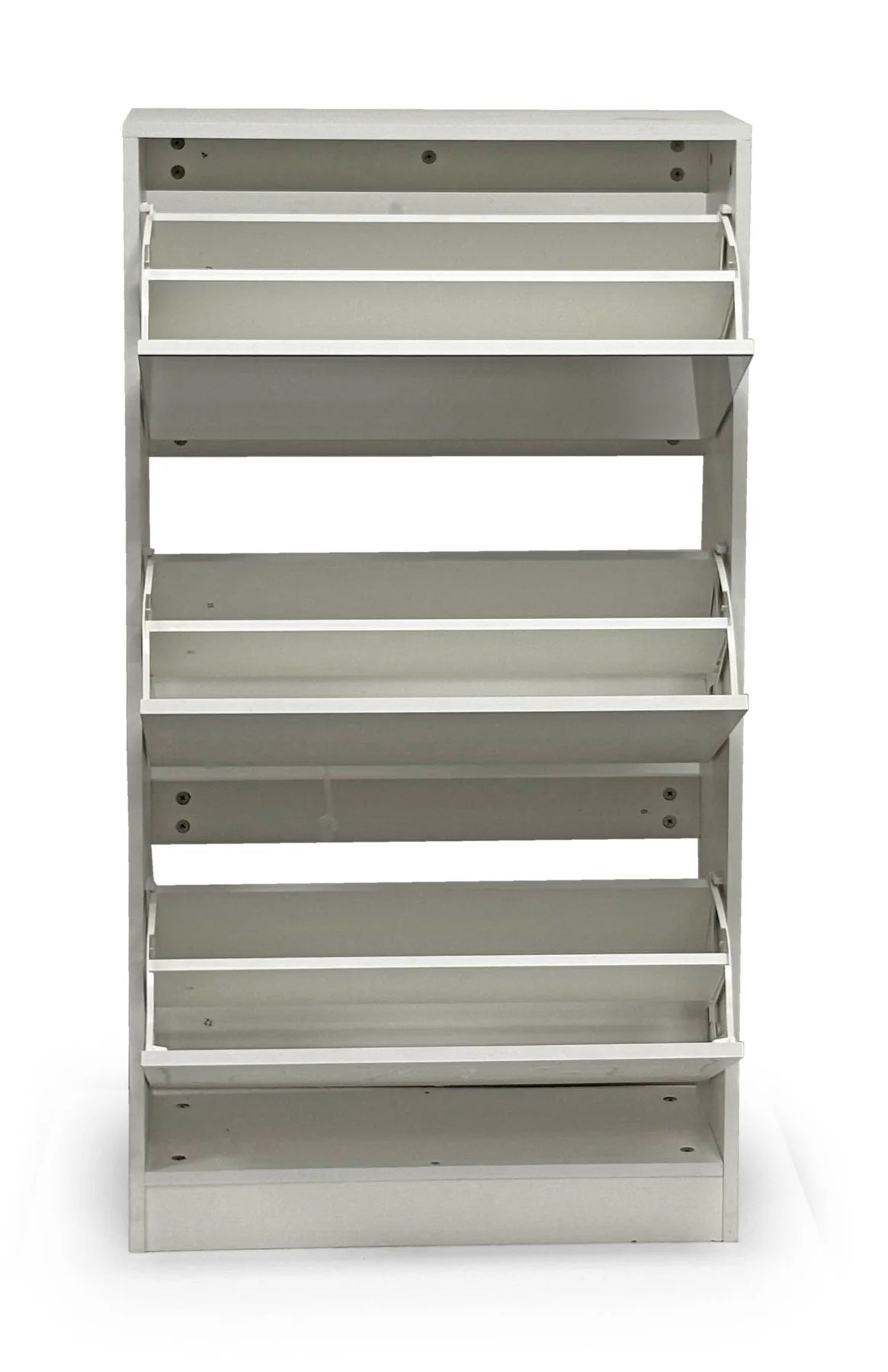 ShoeGleam 3 Layer Shoe Mirror Cabinet - Finery